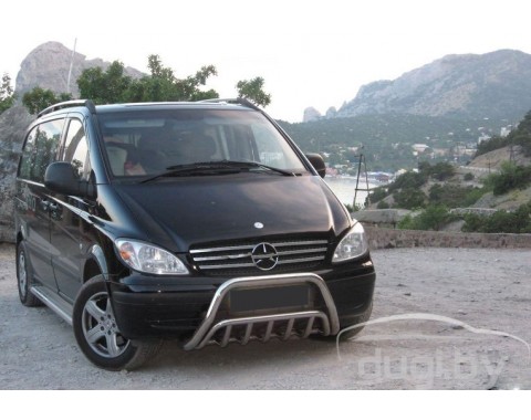 Передняя защита кенгурятник Inwite для Mercedes-Benz Viano